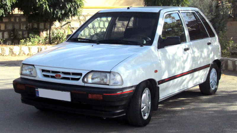 Pride, Best Selling Cars in Iran