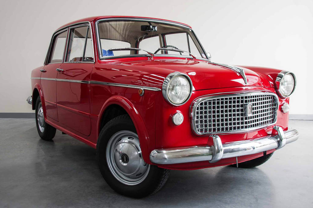 Fiat 1100 the first passenger car made in Iran